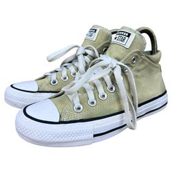 CONVERSE Women's Chuck Taylor All Star Madison Mid-Top Shoes Size 6 Green