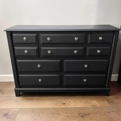 Black Large Dresser