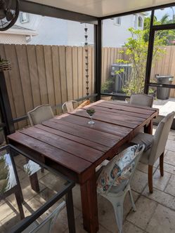 Wood Dining Table