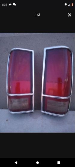 Chevrolet tail lights