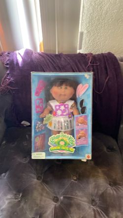 Cabbage Patch Kid Paintin Faces 1996 Very Rare-Matel NewSealedbox CoraJulia