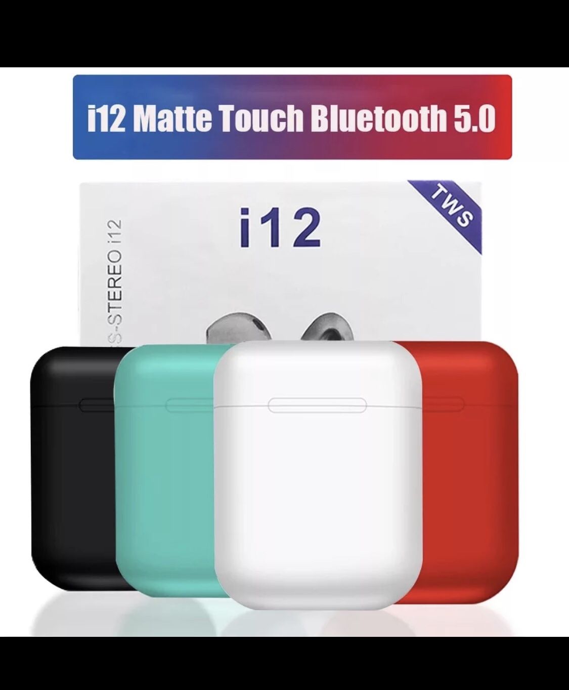 AirPod Pro i12 android Bluetooth headphones