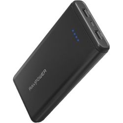 RAVPower 20,000mAh RP-PB006 Power Bank (Black)