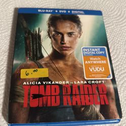 Dvd Blu-Ray Tomb Raider