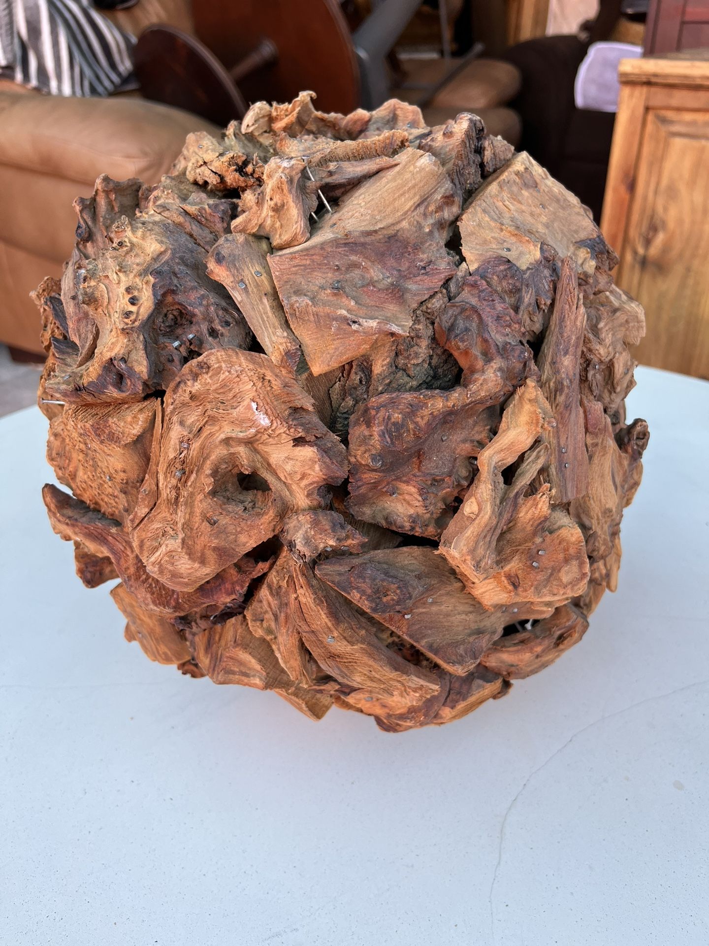 Decorative Wooden Sphere
