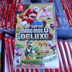 No Game Included Selling Case Only Super Mario Bros U Deluxe Nintendo Switch