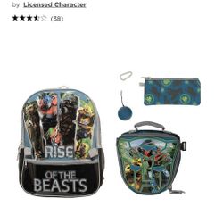 Backpack Set 5 Piece - Transformer