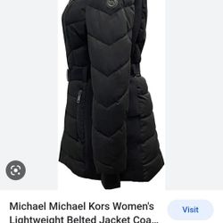 Brand New Michael KORS 3/4 LENGTH COAT 
