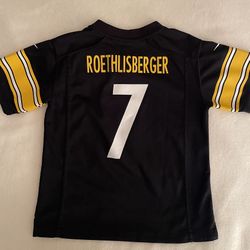 Ben Roethlisberger- Steelers Jersey- Little Kids Large