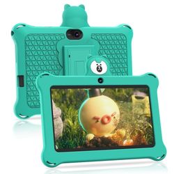 Baken Kids Tablet 7 inch 32GB WiFi Android 13 Learning Tablet For Kids W/Parental Contro