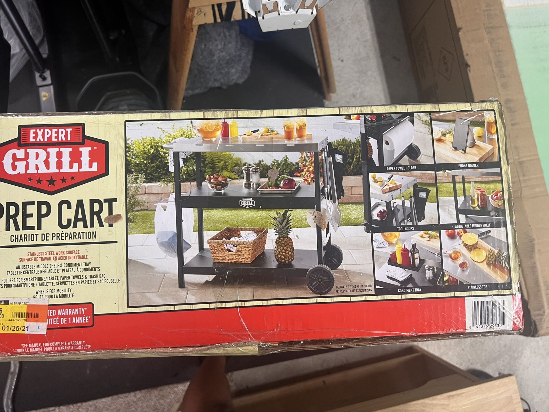 Prep cart