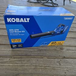 Kobalt 40v Blower and Trimmer