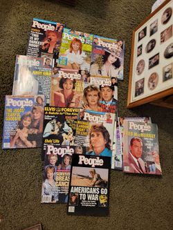 People magazines old, but never used perfect eighty dollars or close offer