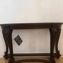 Ashley Console Table In Good Condition 