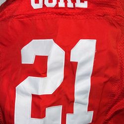 NFL Football San Francisco 49ers Frank Gore #21 Jersey Medium Nike