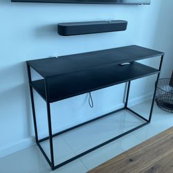Beautiful Black Console Table