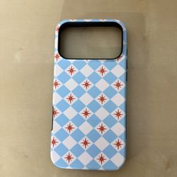 Casely Bold MagSafe Chelsea Checker Starlight iPhone 17 Pro Max Case New