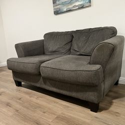 Grey Living Spaces Couch