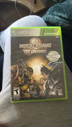 Mortal combat vs dc universe for the Xbox 360