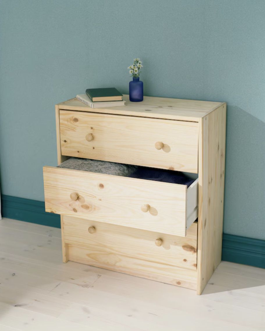 IKEA Rast 3-drawer chest pine (orig 59.99)