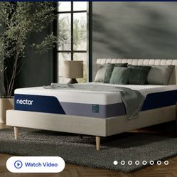 Brand NEW! Nectar Premier Foam Mattress Queen With Sheet Bundle