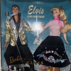 Vintage Great Unopened Barbie Live on Stage ELVIS ! Excepting Reasonable Offers