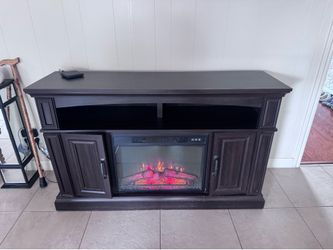 Electric Chimney and Tv Stand