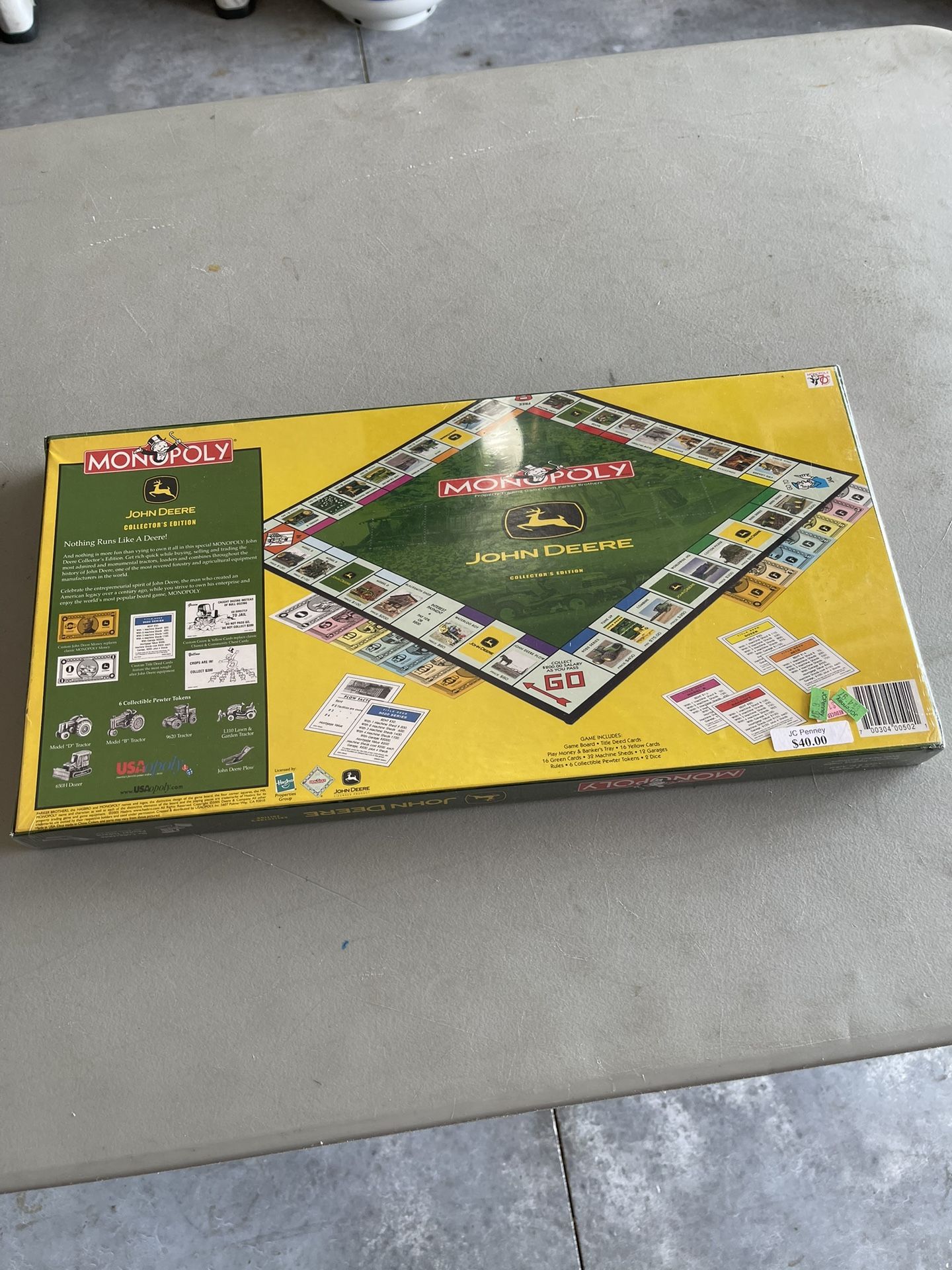 John Deere Monopoly Collector's Edition 2005 - Brand New / Unopened.