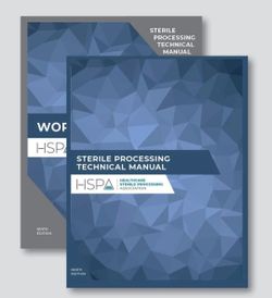 HSPA CRCST Sterile Processing Technical Manual & Workbook Box Set 9th Edition – Like New, Workbook Unused
