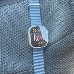 Apple Watch Ultra 2 De 49 Mm Con Caja De Titanio Correa En Color Azul Océano