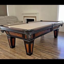 Connelly 8 Foot Two Tone Pool Table with Storage Drawer