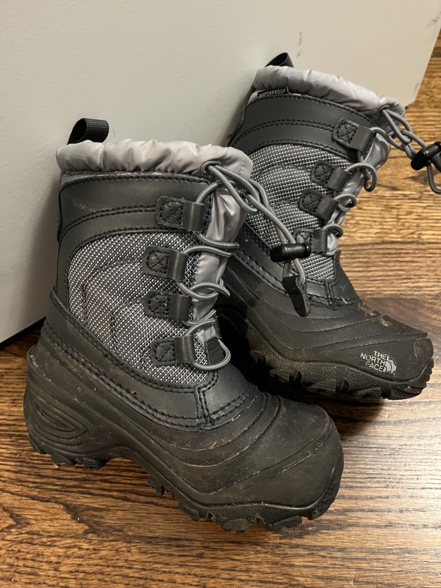 Kids North Face Waterproof Boots - Size 10