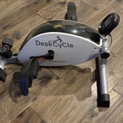 DeskCycle Under Desk Bike Pedal Exerciser - Stationary Bikes for Home & Office - Standard and Adjustable Height Versions