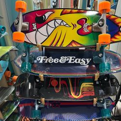 Carver Surf Skateboards At Catch A Wave Surf Shop