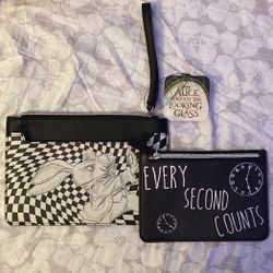 Alice Through The Looking Glass Handheld Pouch