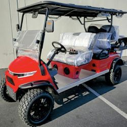 2025 Voyager Patriot 6-Passenger Lifted 72-Volt Street Legal LSV Golf Cart