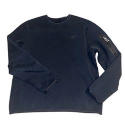 Nike Tech Fleece Mens XL Black Sweatshirt 