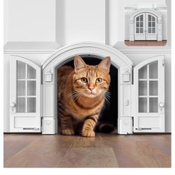 Cat French Door
