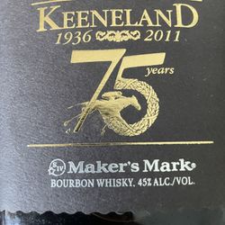 Uk Keeneland Bottle Kentucky. $100