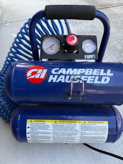 $100 or best offer / Moving sale /Campbell Hausfeld Portable Air Compressor 110 PSI