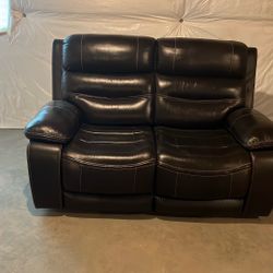 Leather Couch And Love Seat