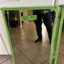 $5  Each Mirror 2’5” Tall  X  17”wide