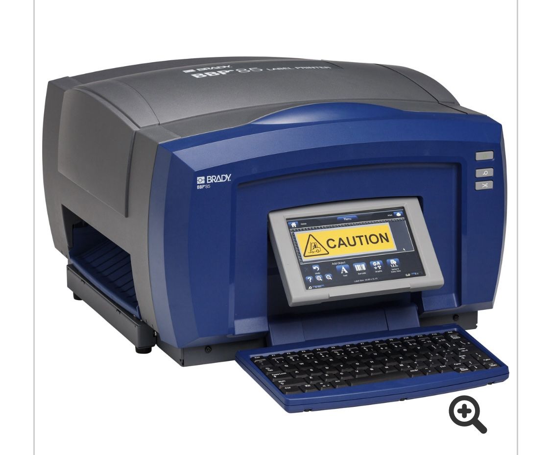 Brady Printer BBP85 Industrial Sign & Label Printer Multi-Color, 132741, 