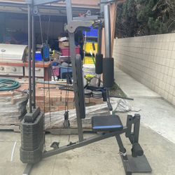 Fuel brand home gym system. Workout Exercise Weights System 