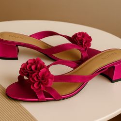 Naturalizer Jupiter Pink Strappy Sandals - Size 9.5M