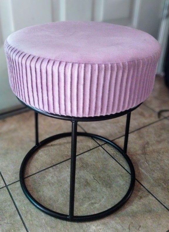 Light Purple Blush Mini Stool