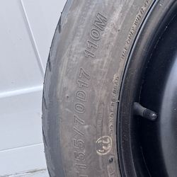 2007 Toyota Camry Spare Tire