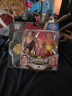 Mattel WWE Championship Showdown Series 10 , 2-Pack André the Giant and Hulk Hogan.