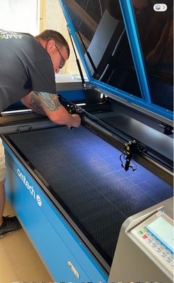 CO2 Dual Laser Engraver Cutting Machine