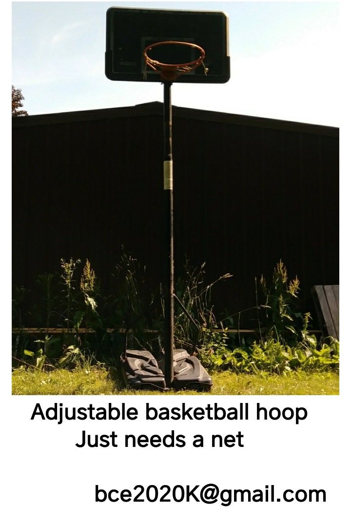 Adjustable Basketball Hoop